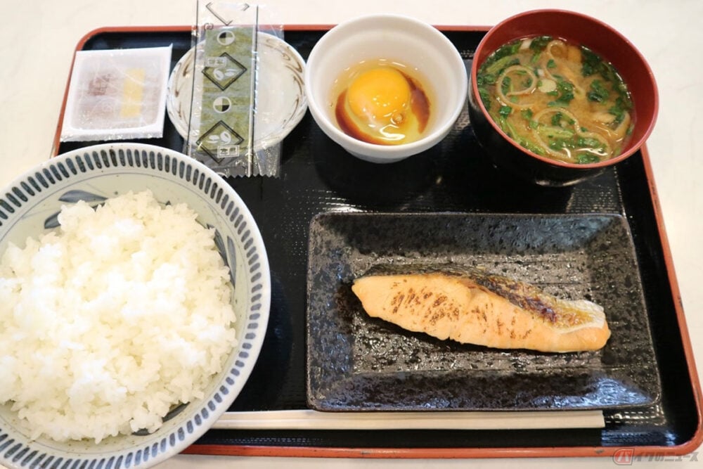 中央道下り最初のパーキングエリア 石川pa で朝定食を ツーリング出発前のpa飯 バイクで行く高速道路グルメ バイクのニュース 中央道下り最初のパーキングエリア 石川pa で朝定食を ツーリング出発前のpa飯 バイクで行く高速道路グルメ バイクのニュース