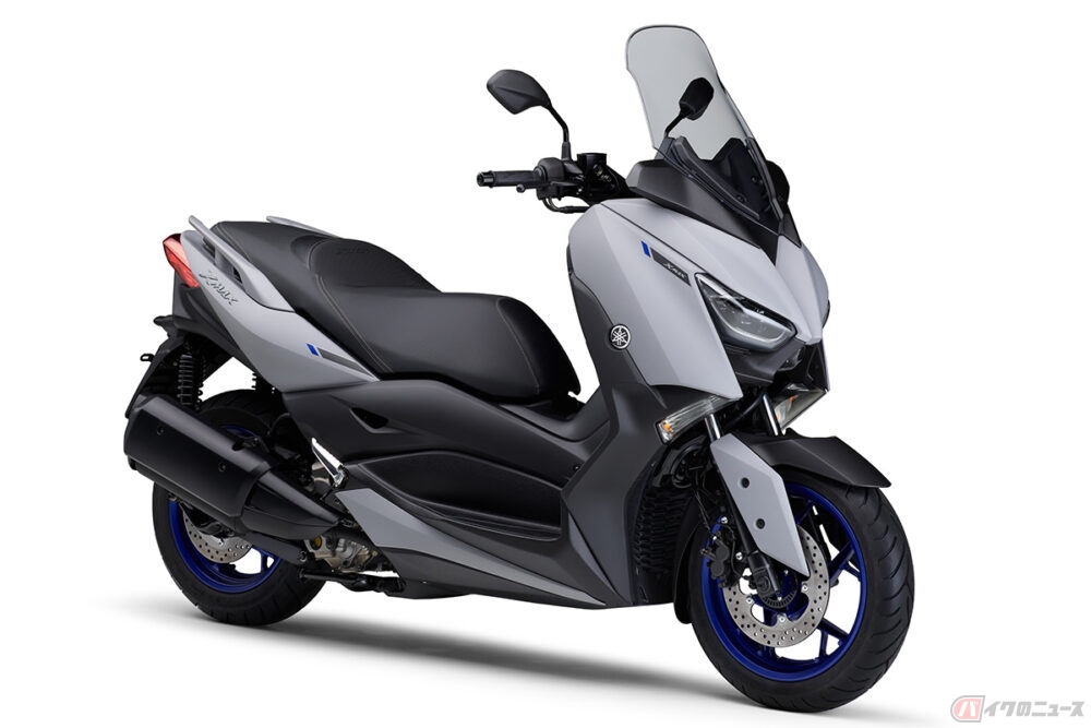 ヤマハの250スクーター「XMAX ABS」2021年モデル登場 環境規制に対応し