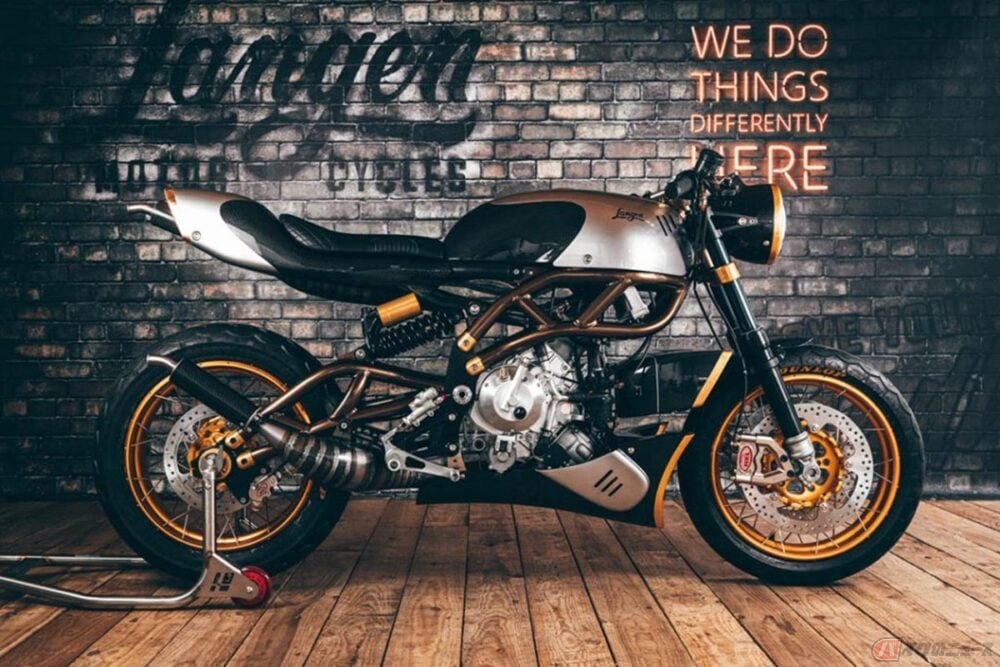Langen Motorcyclesの2ストエンジン搭載車 Two Stroke 登録完了でついに公道デビュー バイクのニュース Langen Motorcyclesの2ストエンジン搭載車 Two Stroke 登録完了でついに公道デビュー バイクのニュース