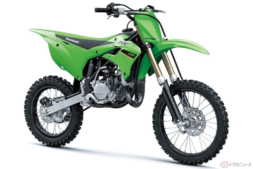 カワサキ Kx112 発売 排気量アップした2ストエンジン搭載の本格オフロードモデル バイクのニュース カワサキ Kx112 発売 排気量アップした2ストエンジン搭載の本格オフロードモデル バイクのニュース