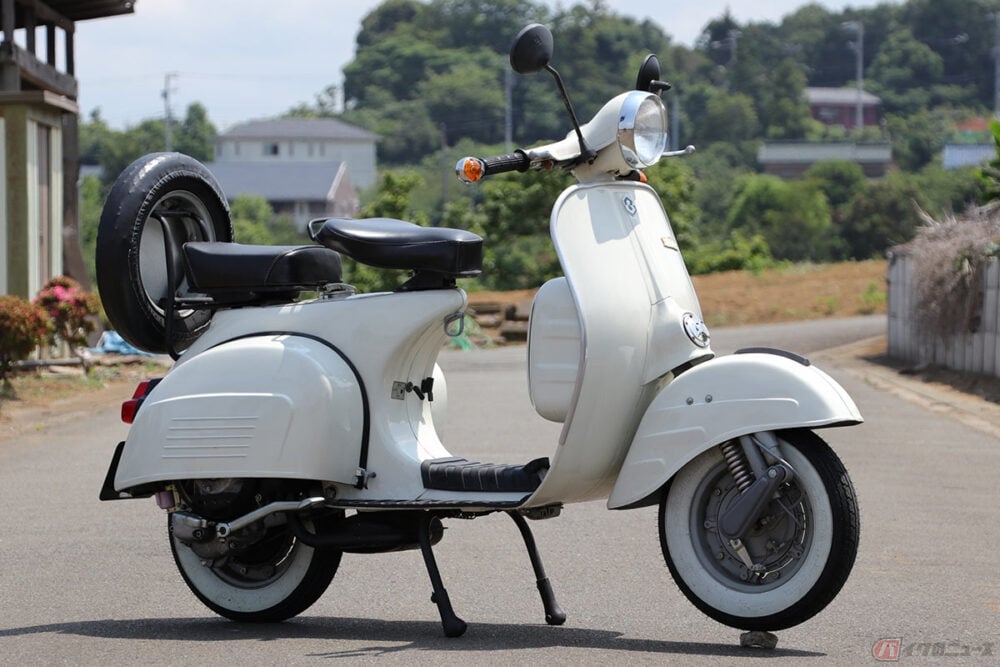 30年前の鉄スクーターを新車で購入できる 2スト125ccエンジン搭載のヴィンテージストックを放出 バイクのニュース 30年前の鉄スクーターを新車で購入できる 2スト125ccエンジン搭載のヴィンテージストックを放出 バイクのニュース