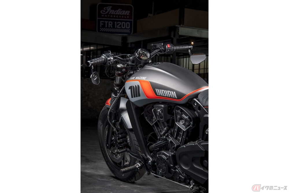 インディアンモーターサイクル「Scout Bobber Sixty」 アレンジを加え