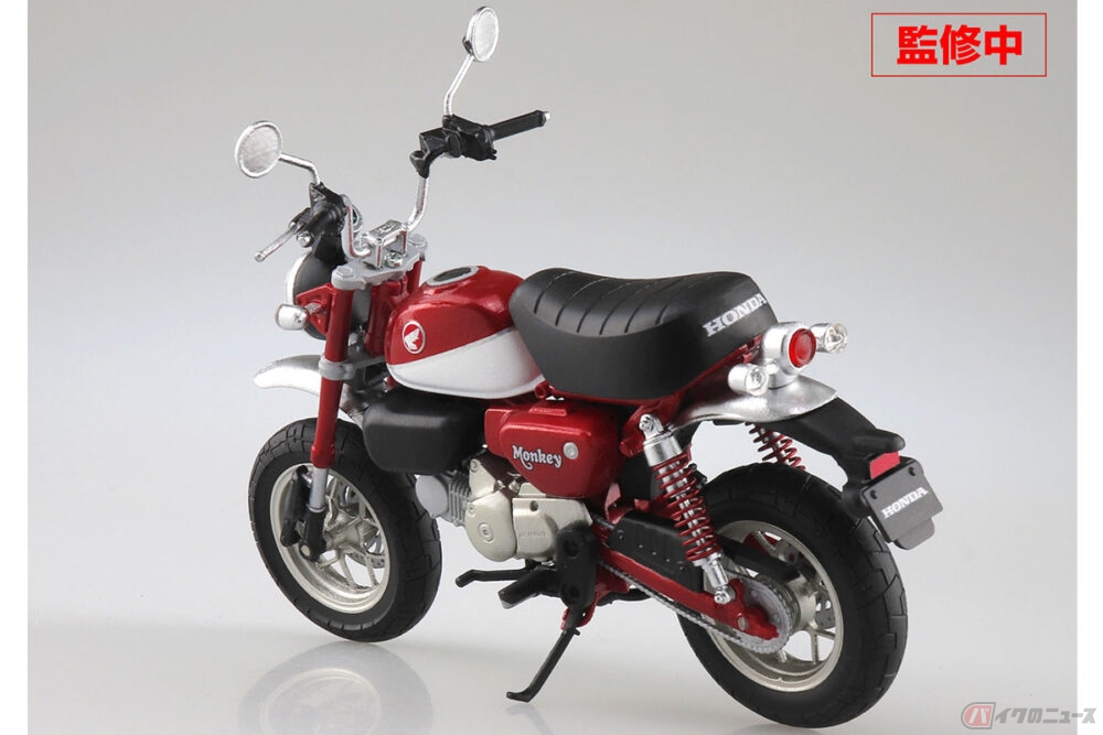 原付2種のレジャーバイク、ホンダ「モンキー125」が1／12スケールの