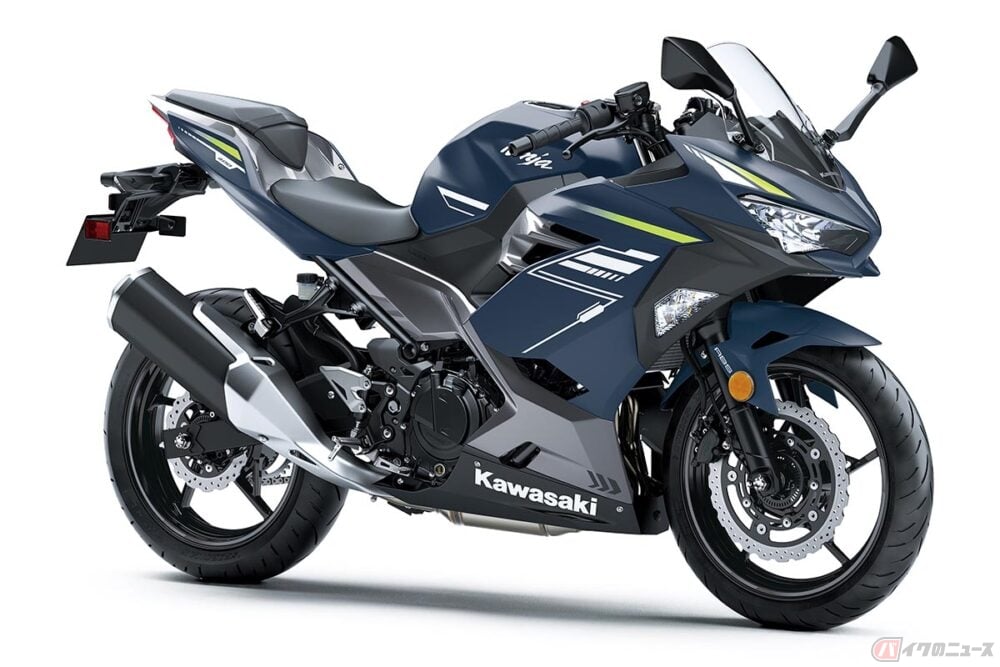 カワサキ「Ninja 400」2022年モデル発売 カラーとグラフィックを変更し