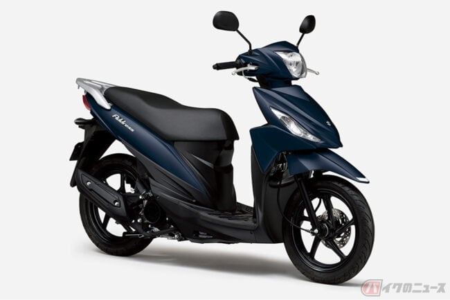 スズキ「アドレス110」スペシャルエディション登場 車重100kgの軽量な