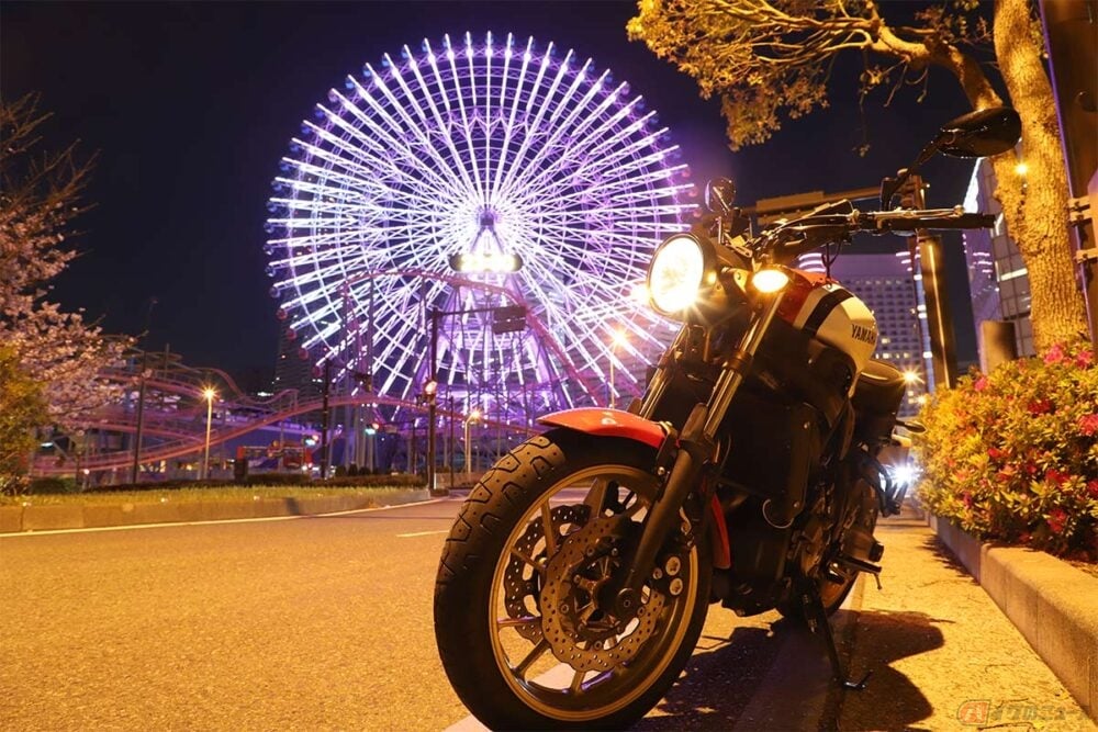 暑さを避けて みなとみらい21地区 をナイトラン 大観覧車 コスモクロック21 とバイクを撮ってみた バイクのニュース 暑さを避けて みなとみらい21地区 をナイトラン 大観覧車 コスモクロック21 とバイクを撮ってみた バイクのニュース