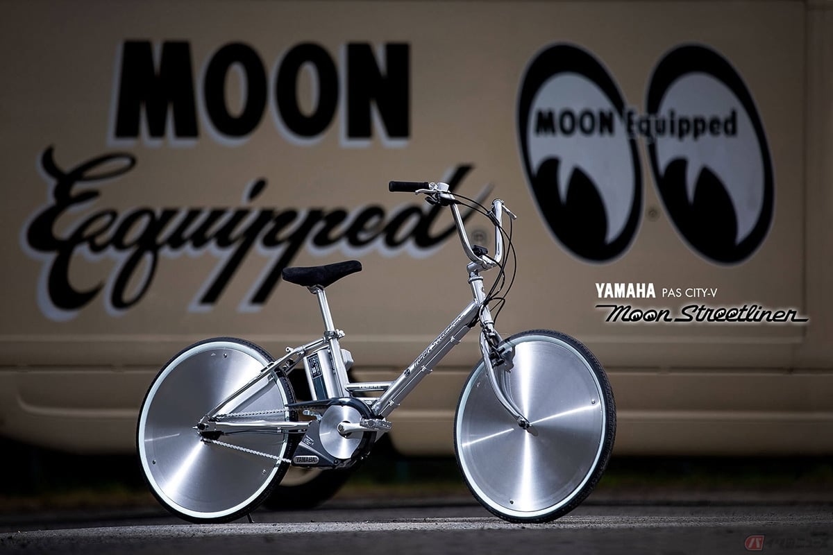 MOONEYES】ヤマハ PAS City Vカスタマイズの道 | バイクのニュース