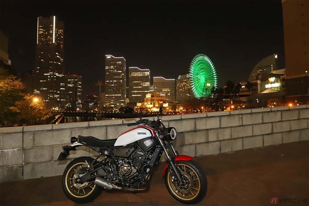 暑さを避けてナイトラン 夜景がきれいな横浜ベイエリア 万国橋 で愛車の写真を撮ってみた バイクのニュース