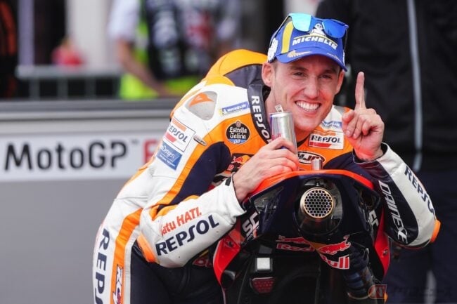 ポル・エスパルガロ選手、ホンダ移籍後初のMotoGPポールポジション獲得