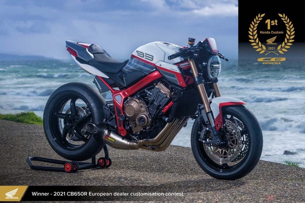 ホンダ Cb650r ディーラーカスタムコンテスト トップ3に輝いた車両に迫る バイクのニュース