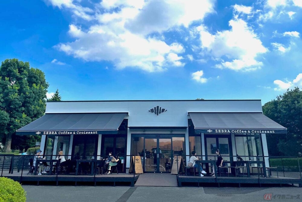 サイクリスト憩いのカフェが東京近郊に誕生 ゼブラコーヒー クロワッサン稲城中央公園店 に行ってみた バイクのニュース
