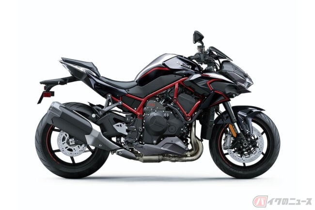 カワサキ「Z H2」2022年モデル米国で公開 上位グレード「SE」も継続し カワサキ「Z H2」2022年モデル米国で公開 上位グレード「SE」も継続し