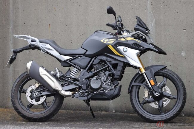 BMWの一番小さなアドベンチャーバイク「G310GS」 普通二輪免許で