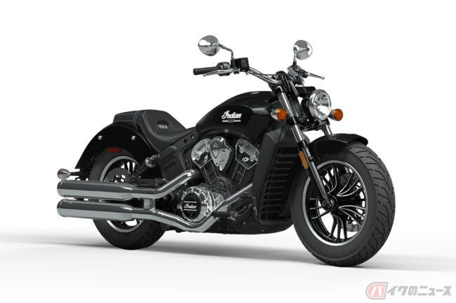 インディアン「スカウト」2022年モデルが登場 外装色を一新しラインを