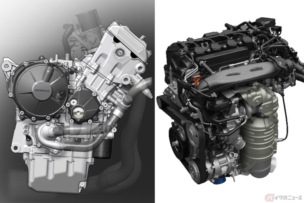 バイクとクルマ それぞれのエンジンは何が違う バイクのニュース バイクとクルマ それぞれのエンジンは何が違う バイクのニュース
