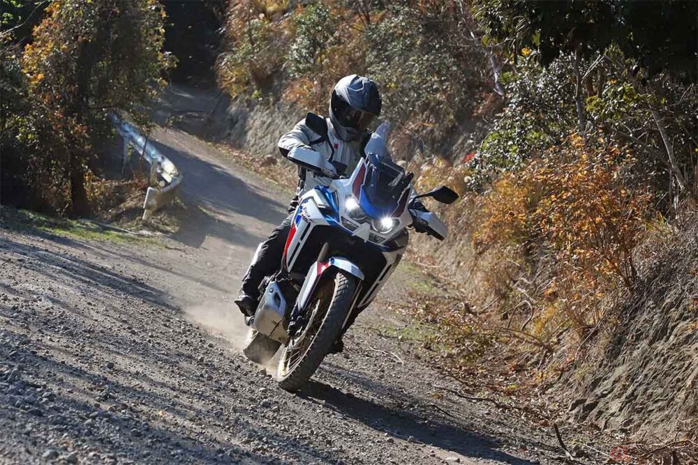 電子制御サス搭載のホンダ アフリカツイン Dctモデルで林道を走ったら 思ったよりはるかに楽だった バイクのニュース