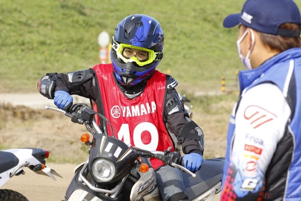 小野木里奈の 日和 ヤマハ主催のオフロードレッスンに再びチャレンジ バイクのニュース 小野木里奈の 日和 ヤマハ主催のオフロードレッスンに再びチャレンジ バイクのニュース