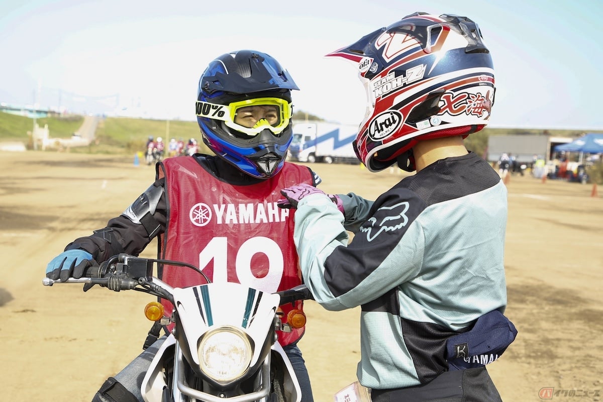 走行中、疑問に思ったことを質問しても的確にインストラクターさんは説明していただけます