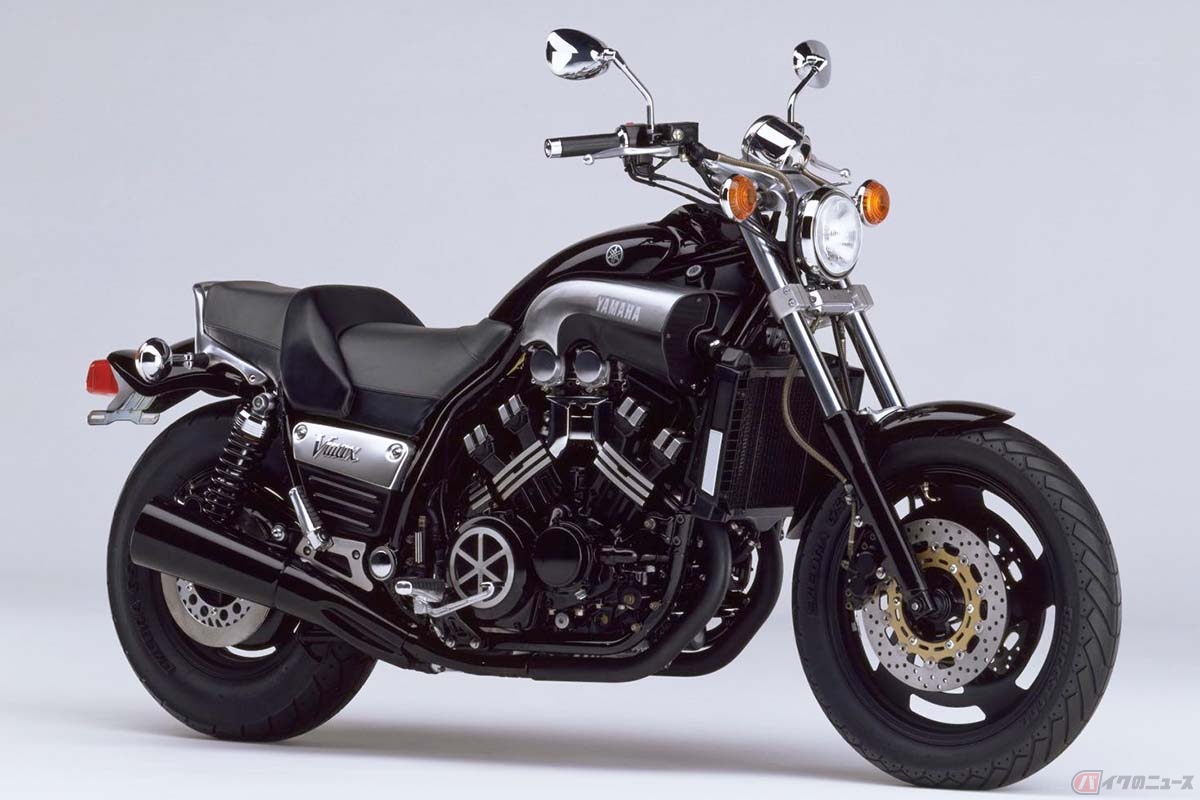 【実車画像】1985年に新登場となったヤマハ「Vmax」