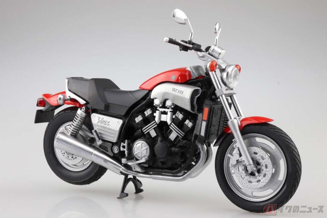 1985年に登場したヤマハ「Vmax」 AOSHIMAが1／12スケールで再現