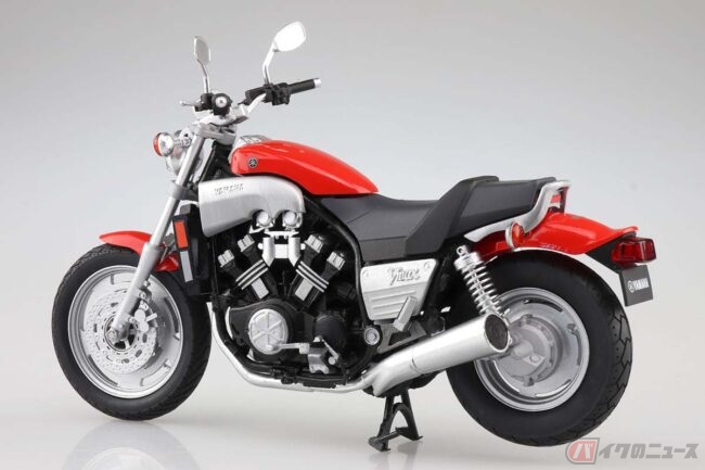 1985年に登場したヤマハ「Vmax」 AOSHIMAが1／12スケールで再現