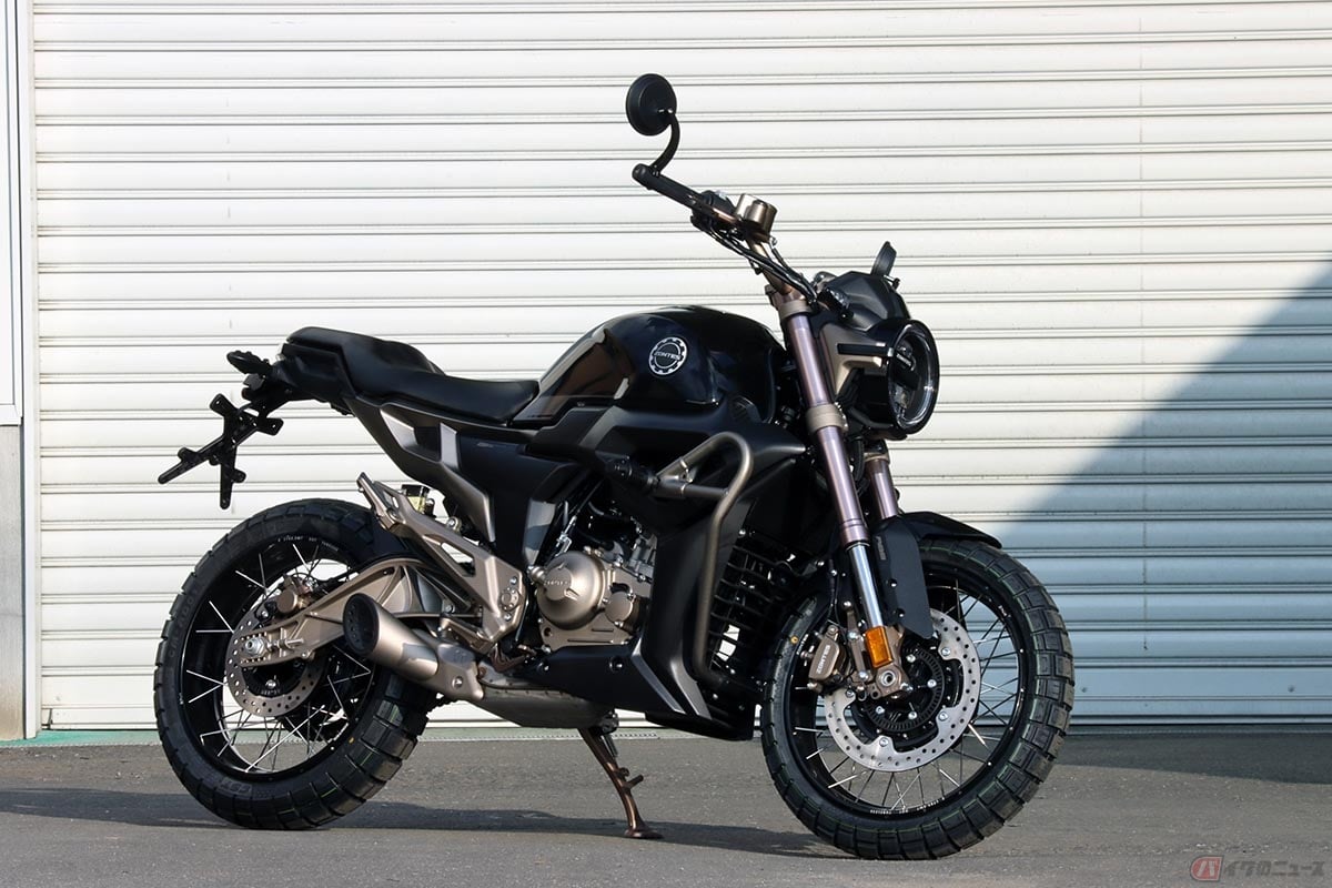 日本市場に導入されるZONTES(ゾンテス)の原付二種モデル「G1 Scrambler(ジー・ワン・スクランブラー)」