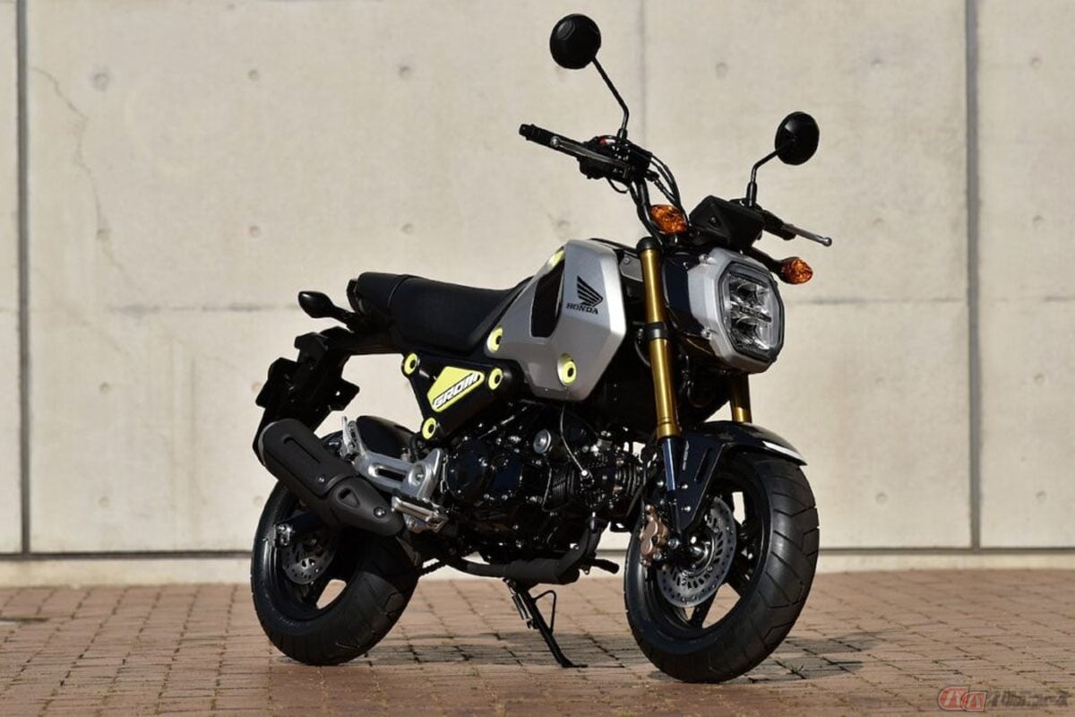 第4回 日本バイクオブザイヤー2021原付部門 最優秀金賞を受賞したホンダ「GROM」