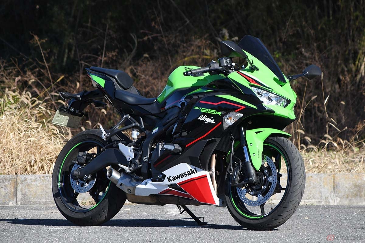 カワサキ「Ninja ZX-25R SE KRT EDITION」(2022年型)カラー:ライムグリーン×エボニー
