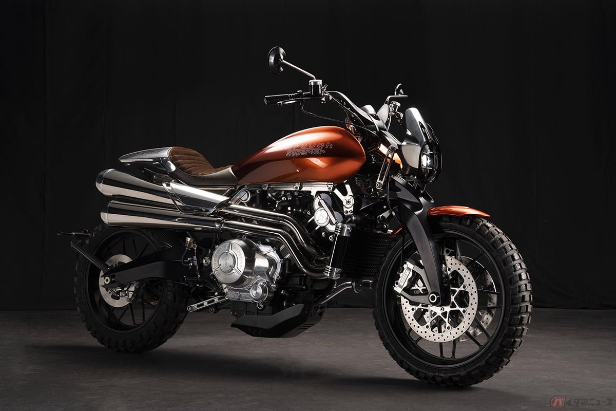 「Brough Superior(ブラフ・シューペリア)」の新型モデル「Nefud」