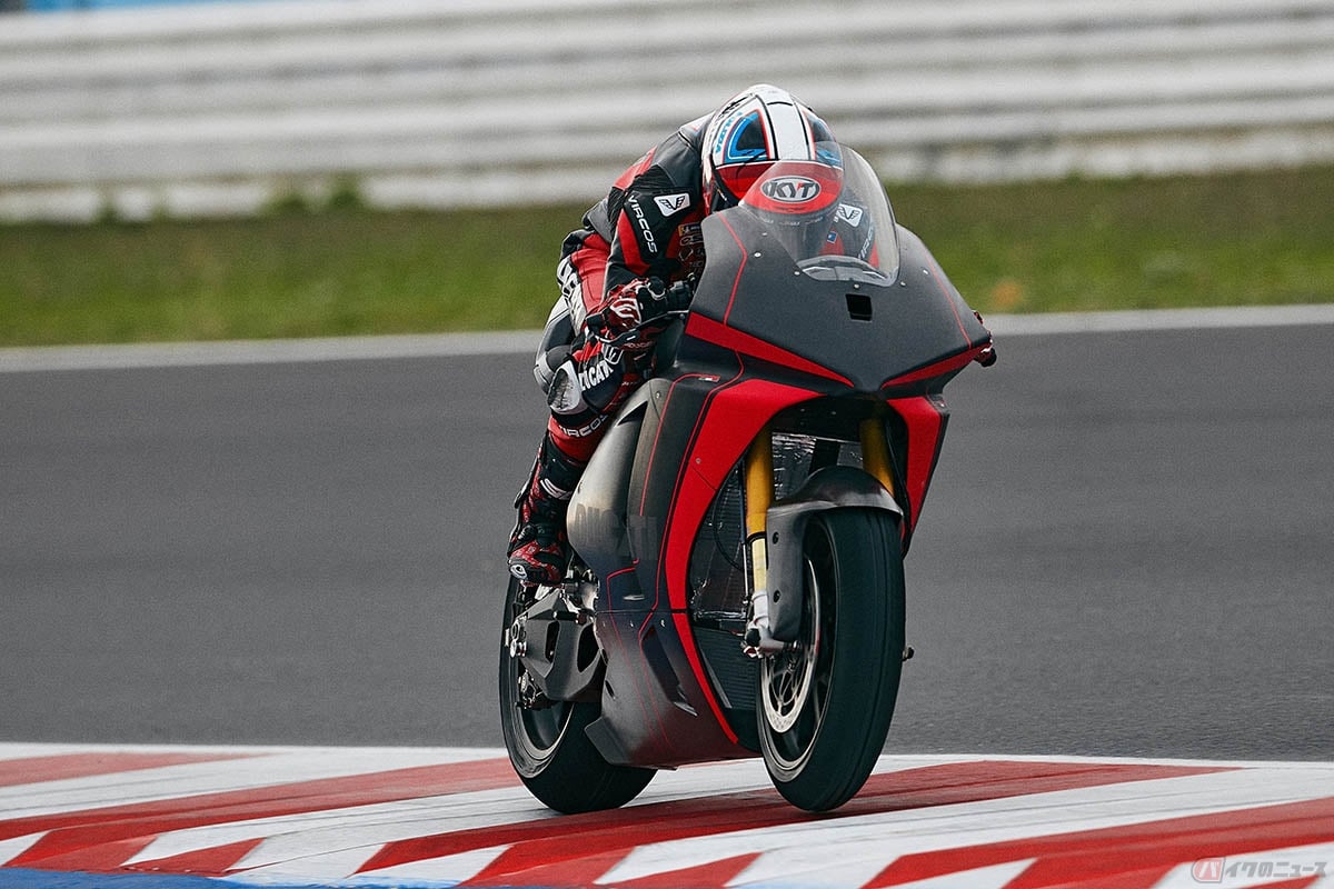 ドゥカティのレース用電動バイク V21l ミサノ サーキットで初走行 バイクのニュース ドゥカティのレース用電動バイク V21l ミサノ サーキットで初走行 バイクのニュース