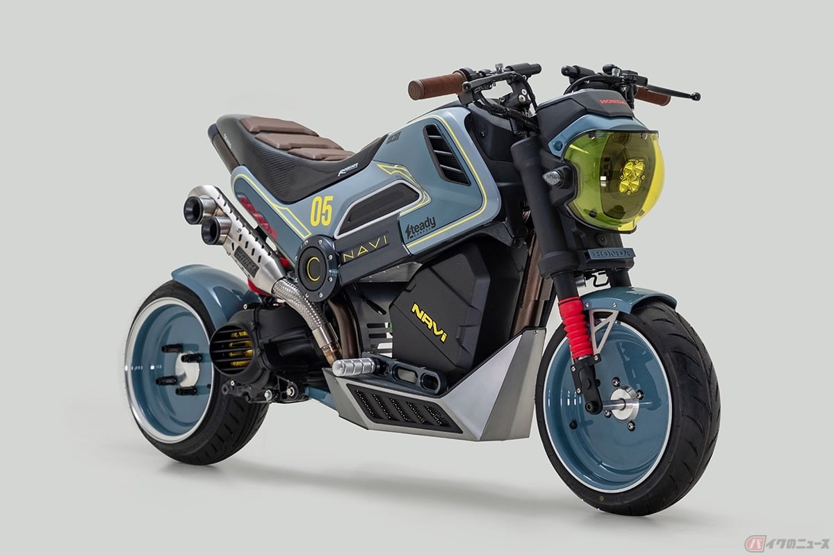 ステディ・ガレージが手掛けたホンダ「Navi」カスタム