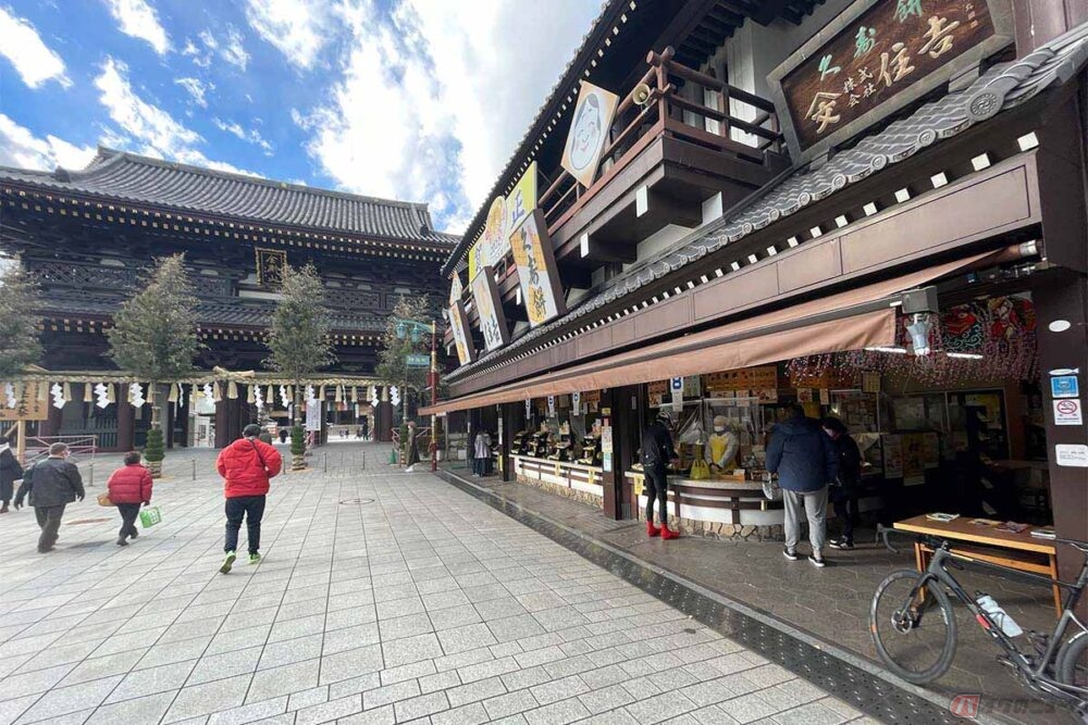 川崎大師と言えば初詣と久寿餅 くずもち 老舗2店の味を食べ比べに自転車で行ってみた バイクのニュース