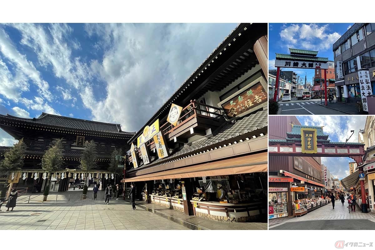 「山門前 住吉」は大山門から大本堂が見える正面に位置している。この好立地は久寿餅が名物として認められている証拠