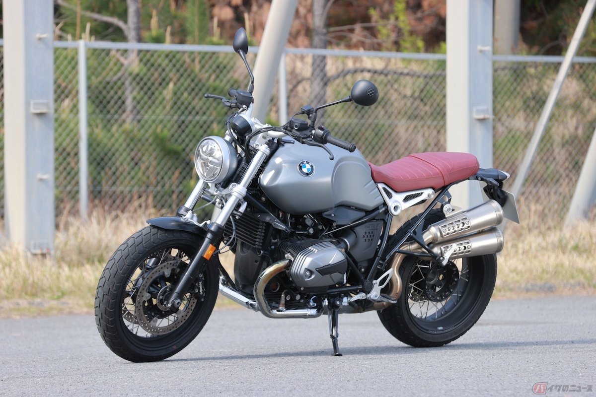 見た目にも高級感を感じられる「R nineT Scrambler」