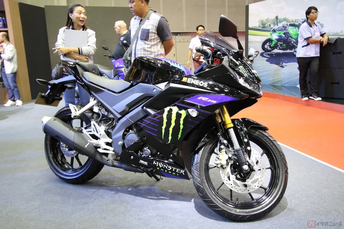 ヤマハの「YZF-R15」など日本に導入されていないモデルも多数東南アジアでは販売されています