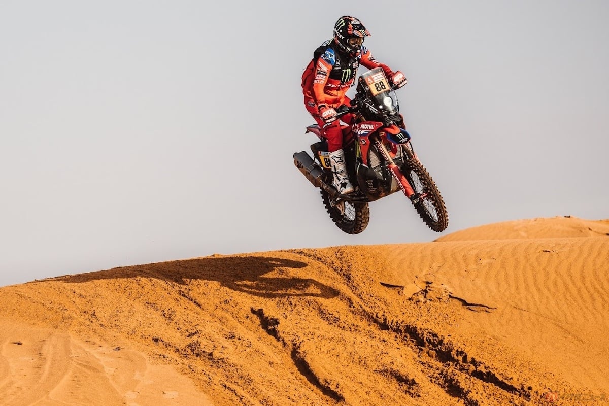 28度目のステージ優勝を飾ったMonster Energy Honda Teamのジョアン・バレダ選手