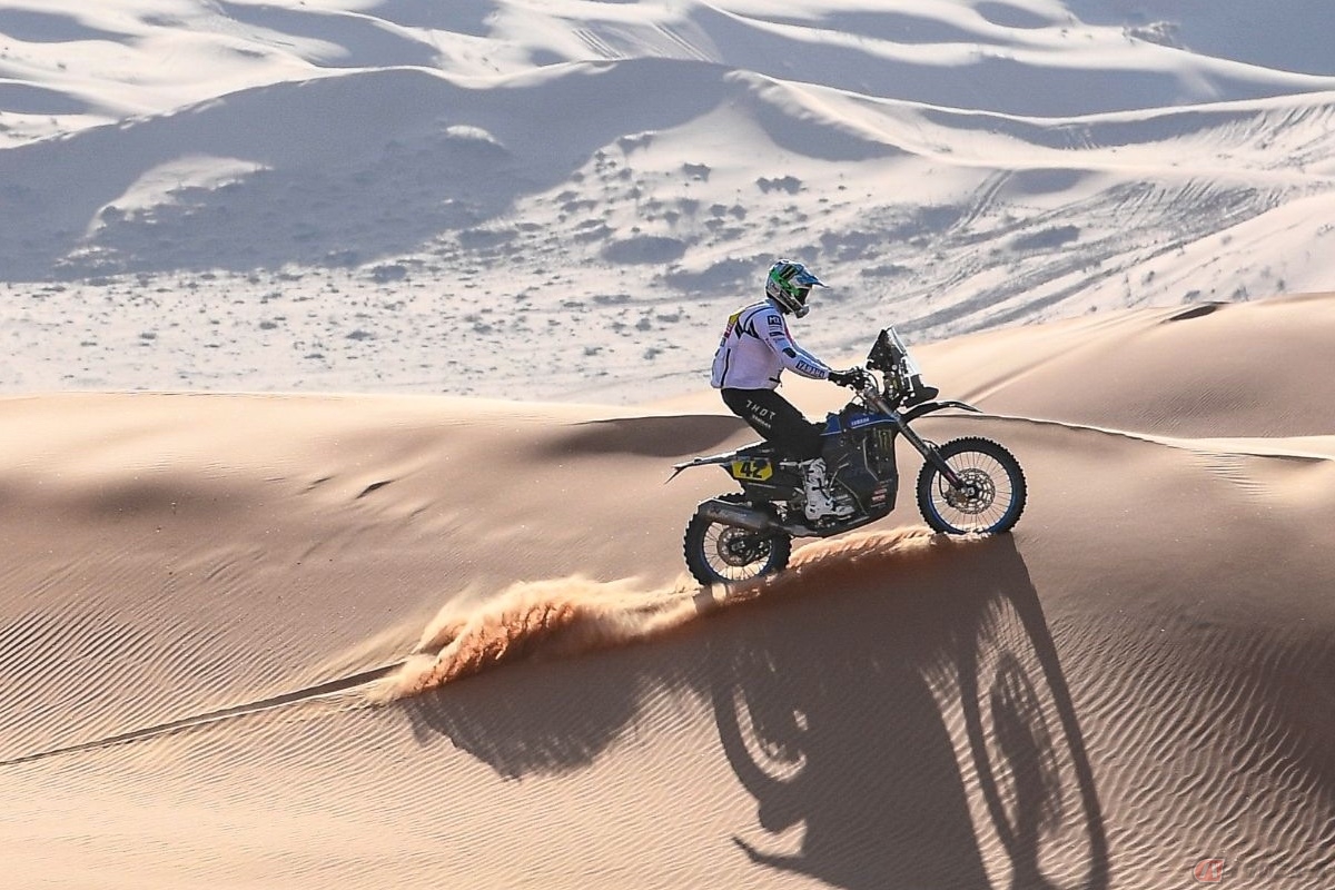 総合首位Monster Energy Yamaha Rally Teamエイドリアン・ヴァン・ベヴェレン選手