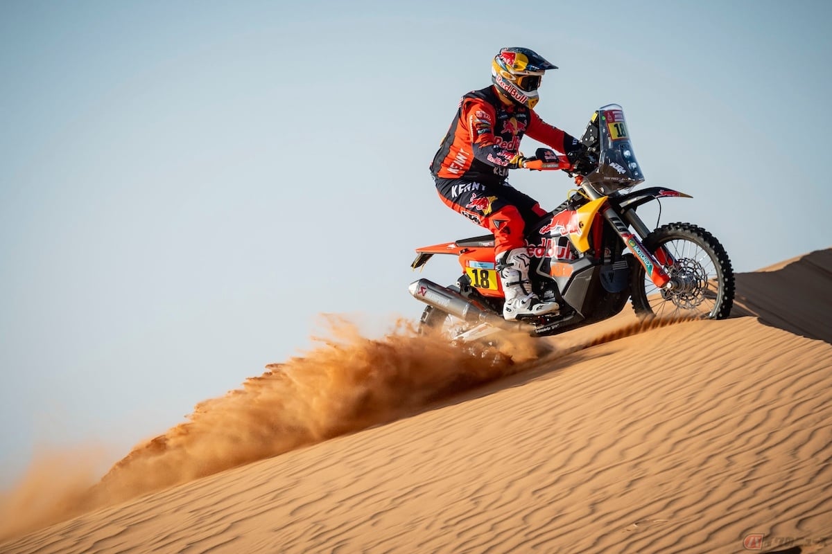 ステージ優勝は、Red Bull KTM Factory Teamのトビー・プライス選手