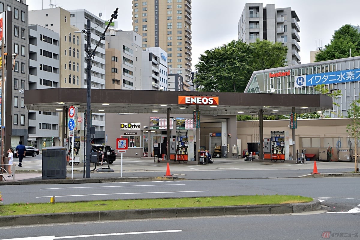 ガソリンの価格は年々上昇傾向