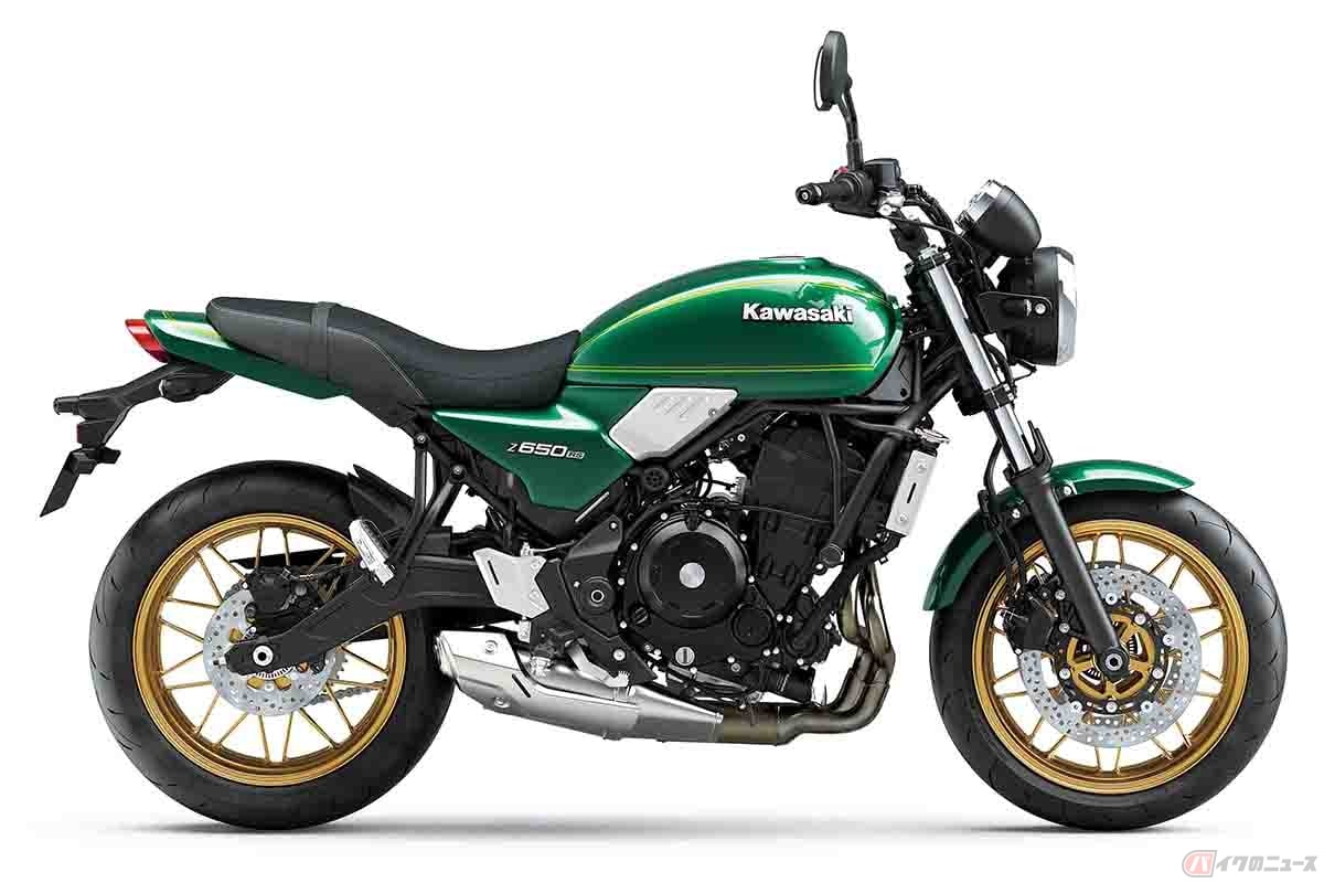 カワサキの新型ネイキッド「Z650RS」