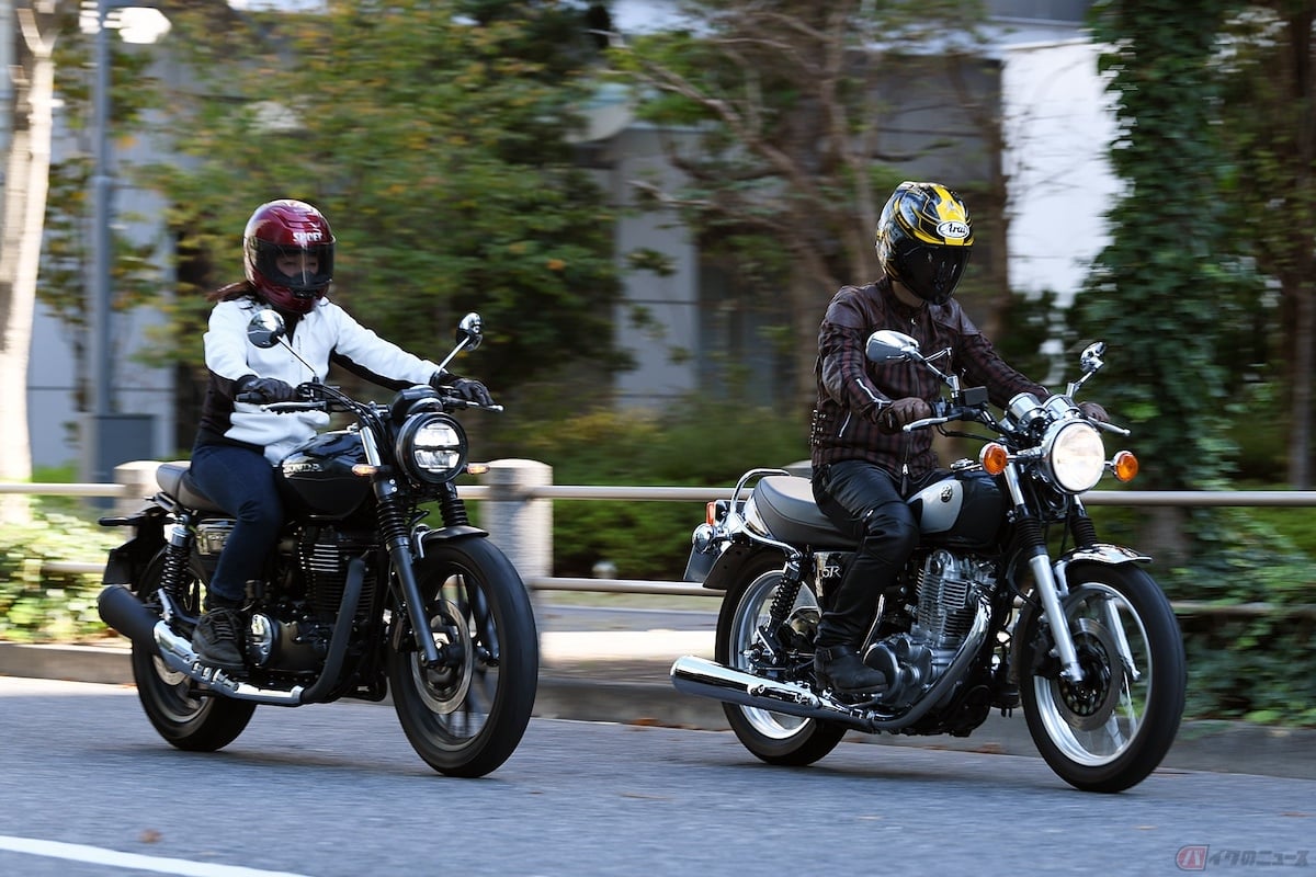 ホンダ『GB350S』と『SR400ファイナルエディション/リミテッド』両雄激突