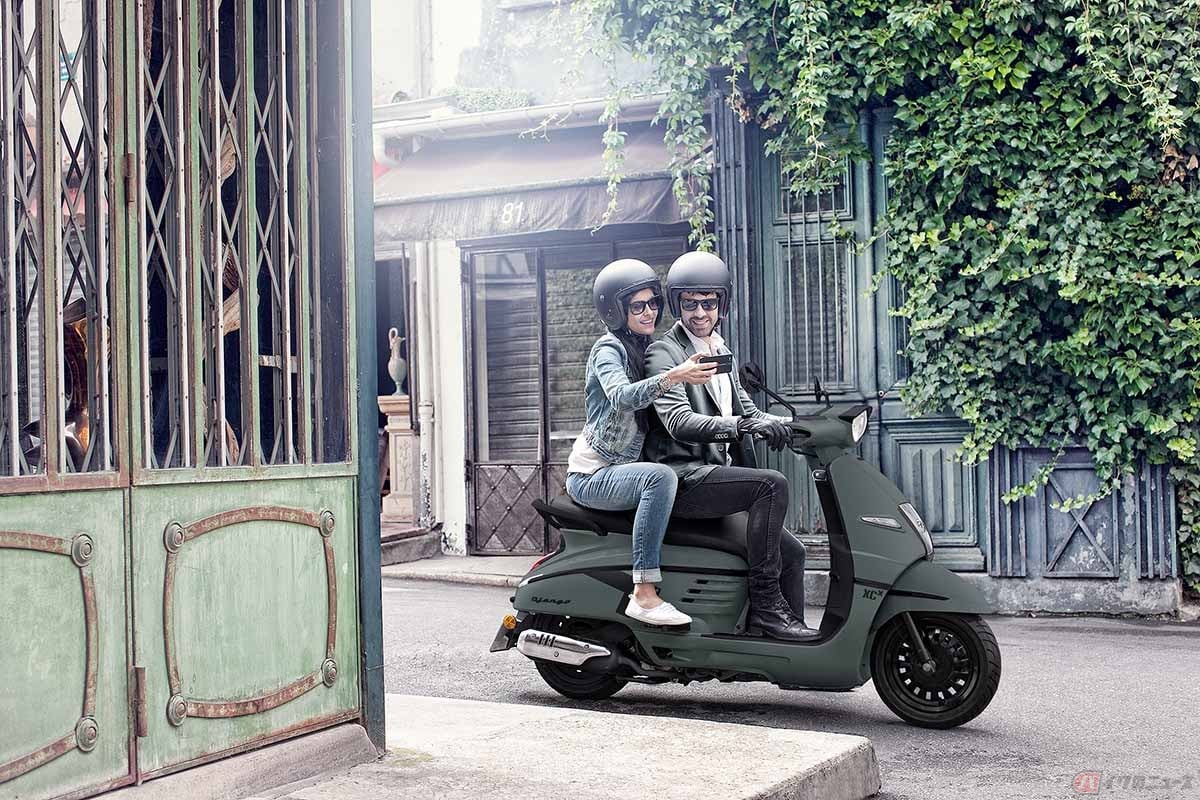 プジョー「ジャンゴ125 SHADOW ABS」2022年モデル