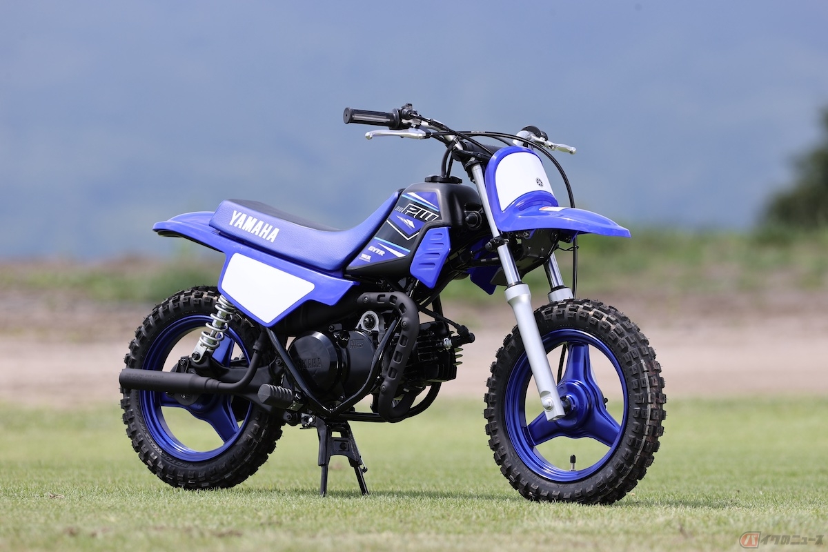 お二人ともファーストバイクは、ヤマハの「PW50」