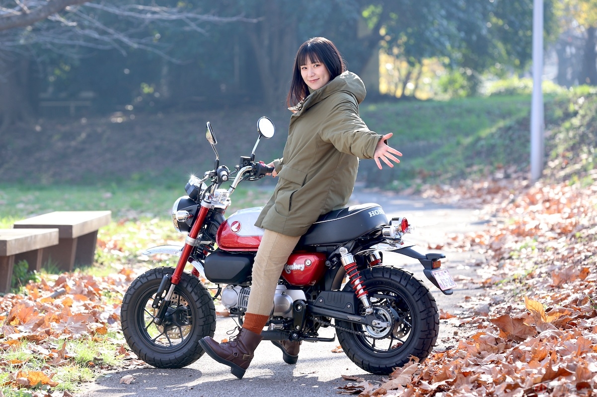 軽快なハンドリングと乗り心地を実現させたホンダ「モンキー125」