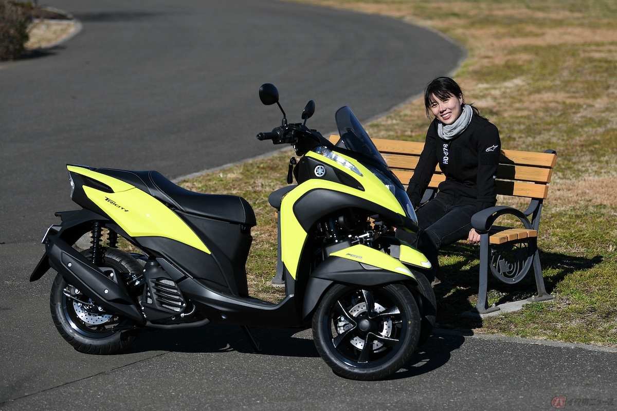 ヤマハ独自の技術LMWテクノロジーを採用した「トリシティ125」