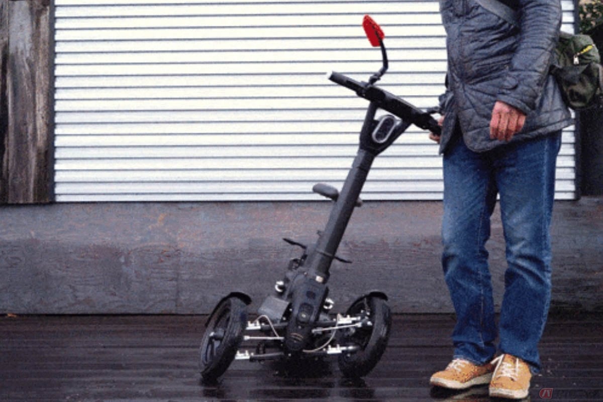 前2輪のキックボード型折りたたみ式電動三輪バイク Ilark Neo 普通自動車免許で乗れるミニカー仕様車を発売 バイクのニュース 前2輪のキックボード型折りたたみ式電動三輪バイク Ilark Neo 普通自動車免許で乗れるミニカー仕様車を発売 バイクのニュース