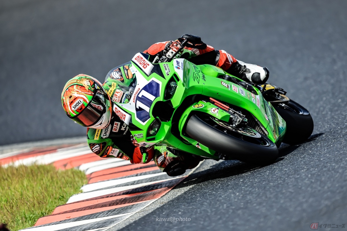 「Ninja ZX-10R」を駆る岩戸亮介選手