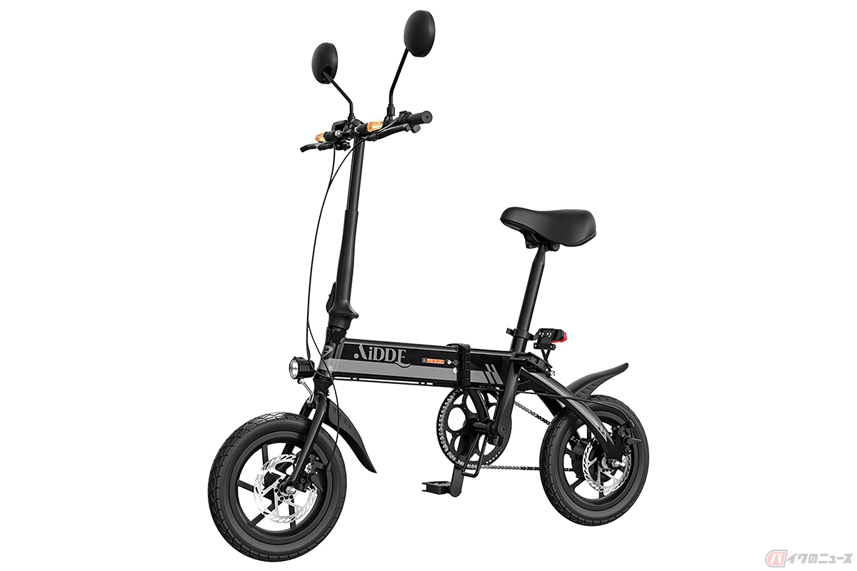 AiDDEの新型折畳式電動原動機付自転車「D1」
