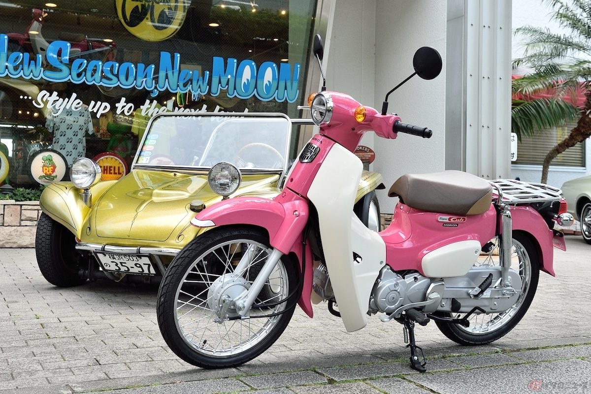 ホンダ「スーパーカブ110(天気の子仕様)」