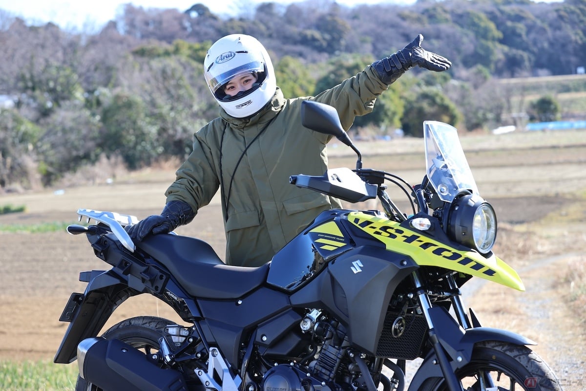 Vストロームはインパクトも迫力もあるし、デザインそのままが一番カッコいい